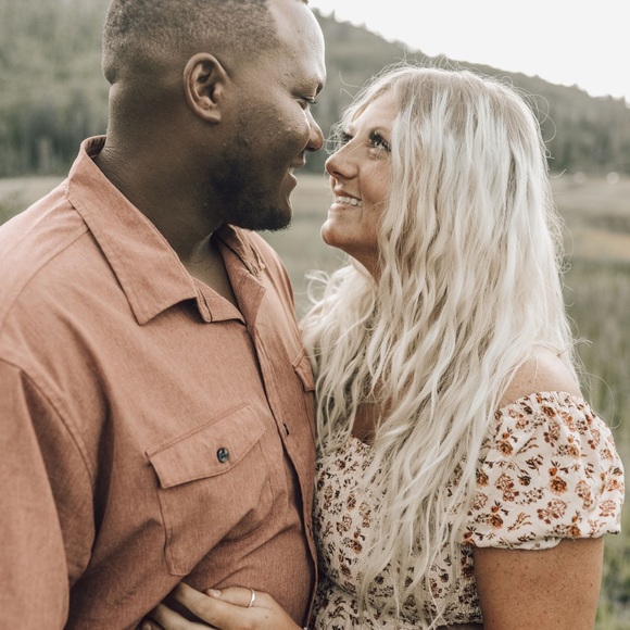 Floral off shoulder Dress With Open Sides - Picture 4 of 4